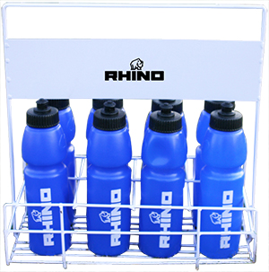 Rhino Rugby Metal (8) Water Bottle Carrier