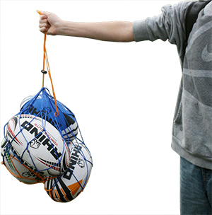 Rhino Rugby 4 Ball Mesh Ball Bag