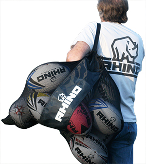 Rhino Rugby Large Mesh Ball Bag