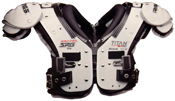 Rawlings SRG TITAN TP4 Football Shoulder Pads | Epic Sports