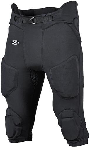 Rawlings 7-Pad Integrated D-Flexion Adult Youth Football Pants