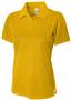 A4 Women's (WS, WXS) Textured Polo Shirts w/Johnny Collar CO