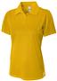 Women's WXS (Navy,Gold,Light Blue)Textured Polo Shirts w/Johnny Collar