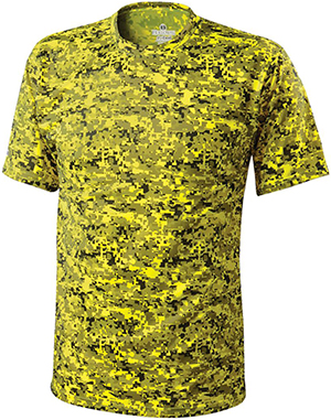 Holloway Erupt Dry-Excel Crew Neck Camo Shirts CO