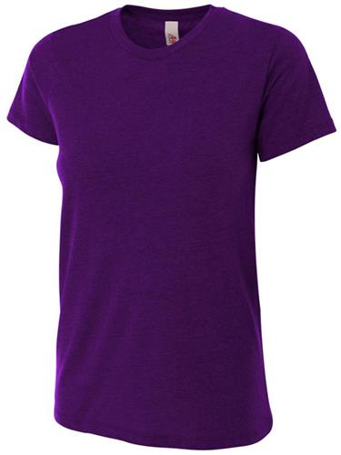 A4 Women's Tri Blend Fashion Fit T-Shirts
