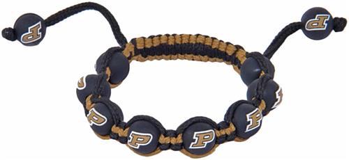 Eagles Wings NCAA Purdue Bead Bracelet
