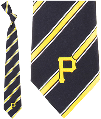 Eagles Wings MLB Pittsburgh Pirates Polyester Tie
