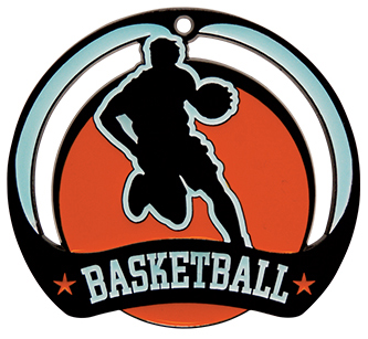 Hasty Awards Glow in the Dark Basketball Medal. Personalization is available on this item.