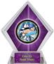 Hasty Awards Purple Diamond Swimming Ice Trophy