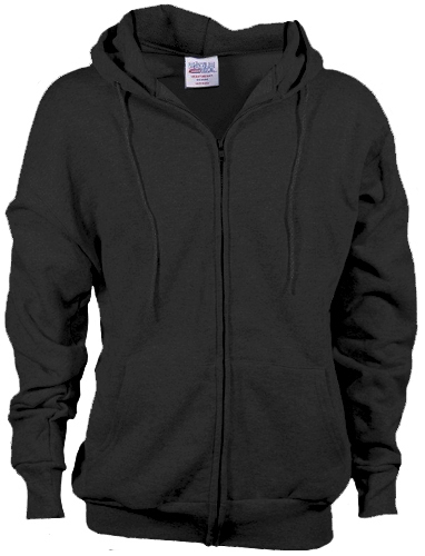Eagle USA 9.5 oz. Heavyweight Full-Zip Hoodies. Decorated in seven days or less.