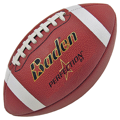 Baden Perfection D1 NFHS Leather Footballs - Football Equipment and Gear