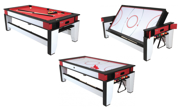 E91149 Atomic 7' 2-in-1 Flip Top Game Table
