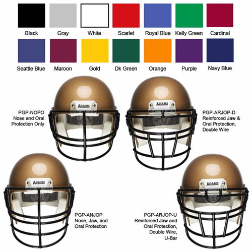 Adams Adult PGP Linemen Football Facemasks | Epic Sports Adams Adult PGP Linemen Football Facemasks | Epic Sports