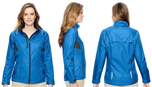 North End Ladies' Sustain Lightweight Recycled Polyester Dobby Jacket
