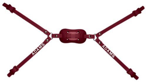 Adams PRO-25 4-Point High Football Chin Straps CO