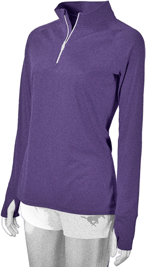 Baw Ladies 1/4 Zip Pullover Xtreme-Tex Runners Epic Sports