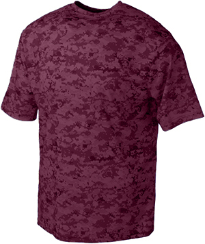 Baw Youth Xtreme-Tek Digital Camo T-Shirt. Printing is available for this item.