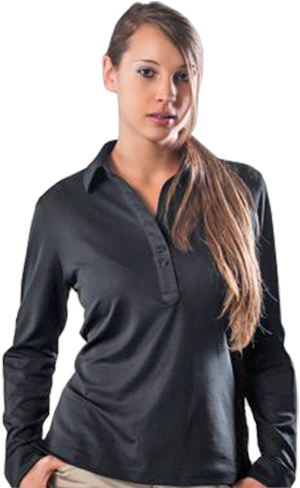 Zorrel Women's Oxford Syntrel Coolmax Polo Tunics. Printing is available for this item.