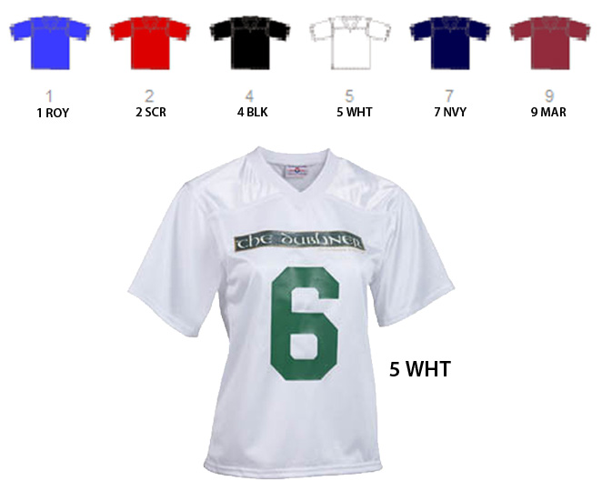 E9182 Adult Overtime Promotional Football Jerseys