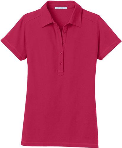Port Authority Ladies Modern Stain-Resistant Polo. Printing is available for this item.