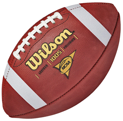Wilson NCAA 1005 Traditional Game Footballs. Free shipping.  Some exclusions apply.
