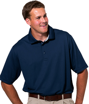 Zorrel Adult Cobblestone Syntrel Popcorn Polos. Printing is available for this item.