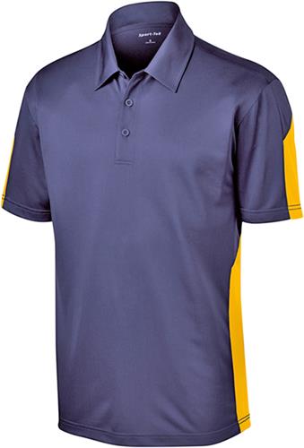 Sport-Tek Adult Active Textured Colorblock Polo. Printing is available for this item.