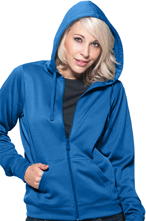 Zorrel Women's Competition-W Zip Hooded Sweatshirt. Decorated in seven days or less.