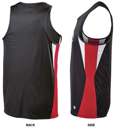 Holloway Adult Dry-Excel Vertical Track Singlets. Printing is available for this item.