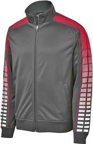 Sport-Tek Sublimation Tricot Track Jacket. Decorated in seven days or less.