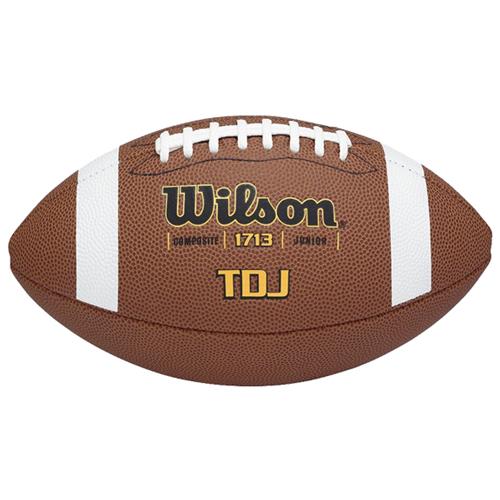 Wilson TDJ Traditional Composite Game Footballs. Free shipping.  Some exclusions apply.