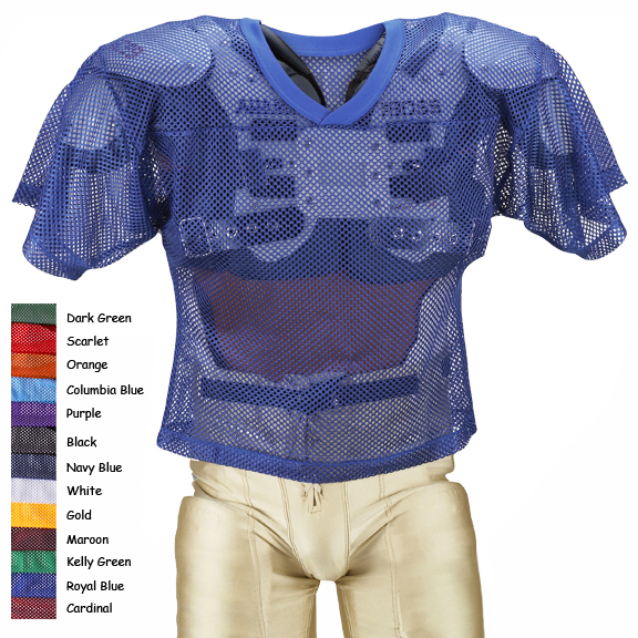 Adams Yth FJY-1 Porthole Mesh Football Jerseys CO - Closeout Sale - Football Equipment and Gear