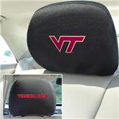 Fan Mats Virginia Tech Head Rest Covers