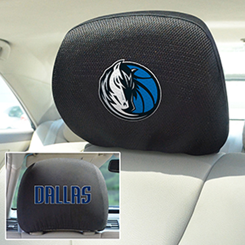 Fan Mats NBA Dallas Mavericks Head Rest Covers