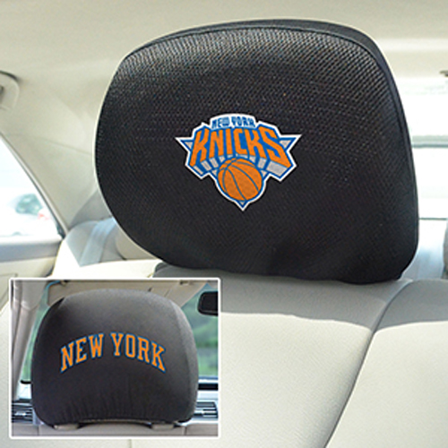 Fan Mats NBA New York Knicks Head Rest Covers