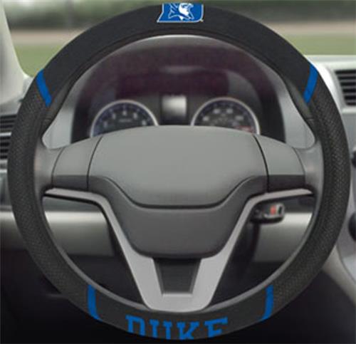 Fan Mats Duke University Steering Wheel Cover