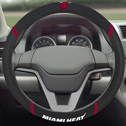Fan Mats NBA Miami Heat Steering Wheel Cover
