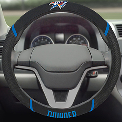 Fan Mats NBA OKC Thunder Steering Wheel Cover