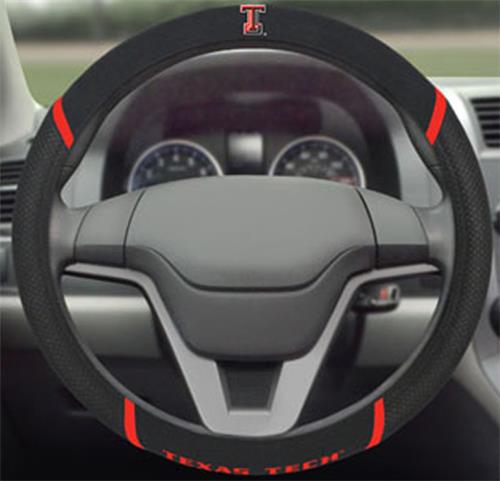 Fan Mats Texas Tech Univ. Steering Wheel Cover