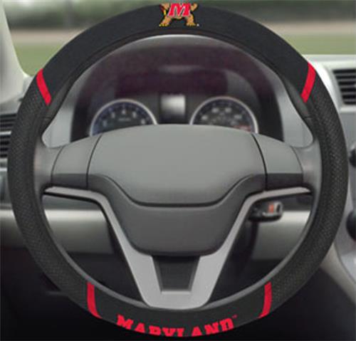 Fan Mats Univ. of Maryland Steering Wheel Cover