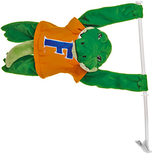 COLLEGIATE Florida Gators 3D Mascot Car Flag