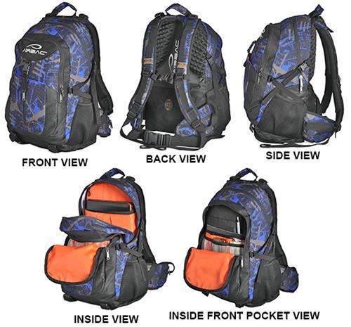 Airbac Journey Blue Large Everyday Backpacks