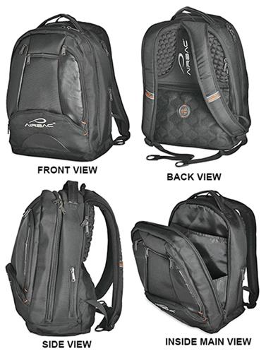 Airbac Executive Sleek Business Backpacks. Embroidery is available on this item.