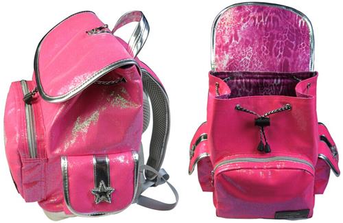 Airbac Cheer Bling Pink Rhinestone Backpack