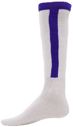 Size: Large"10-13" (ORANGE) Stirrup Knee High Socks