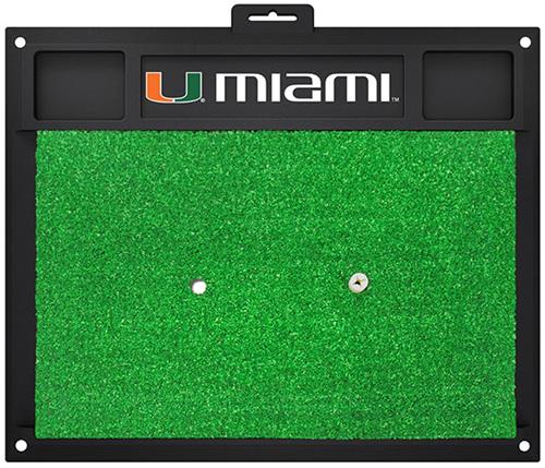 Fan Mats University of Miami Golf Hitting Mat