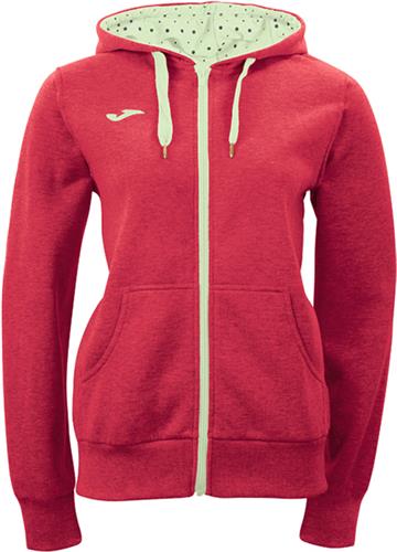 Joma Combi Woman Full Zip Hooded Sweatshirt. Decorated in seven days or less.