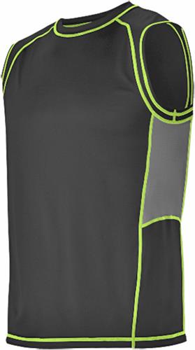 Alleson Fitted Sleeveless Training Shirts. Printing is available for this item.