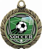 Hasty Awards 2 3/4" Soccer Shield Insert Medals