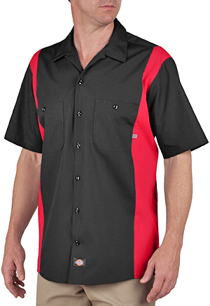 Dickies Men's Short Sleeve Industrial Shirt